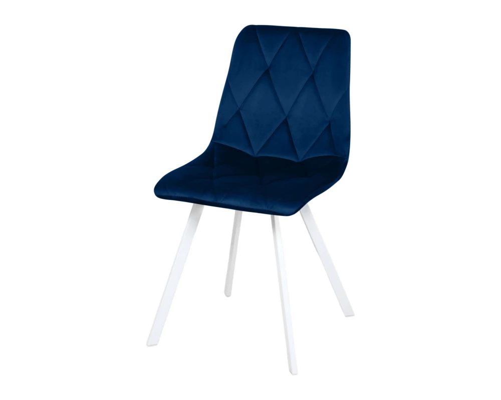 Стул обеденный Рокки-РФ ножки прямоугольные белые