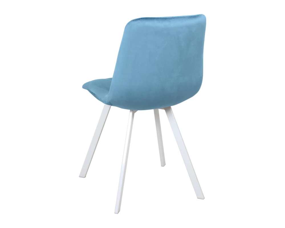 Стул обеденный Рокки-РФ ножки прямоугольные белые