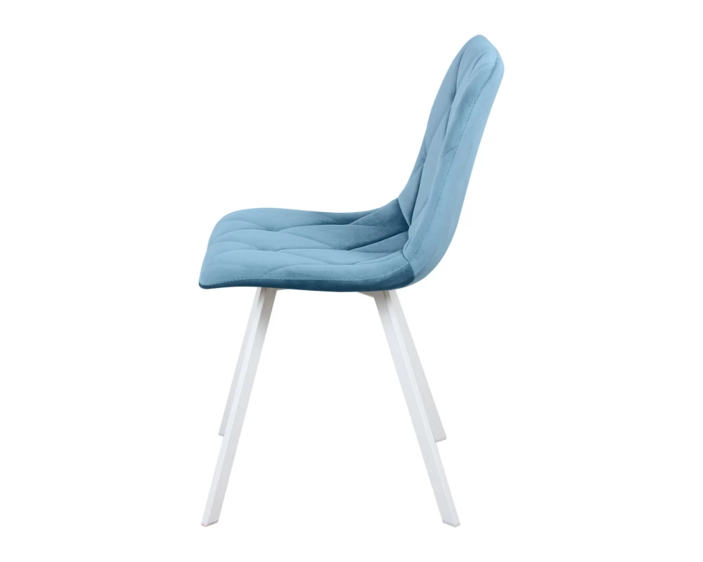 Стул обеденный Рокки-РФ ножки прямоугольные белые