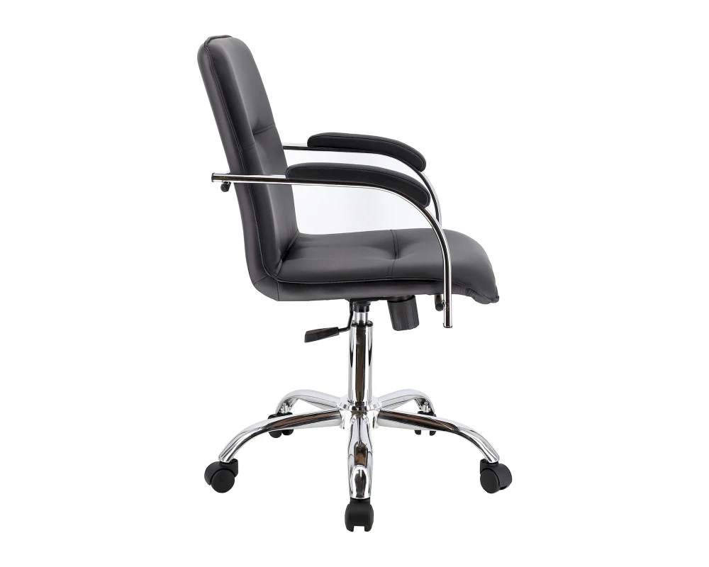 Кресло Everprof Samba T Экокожа, Черный