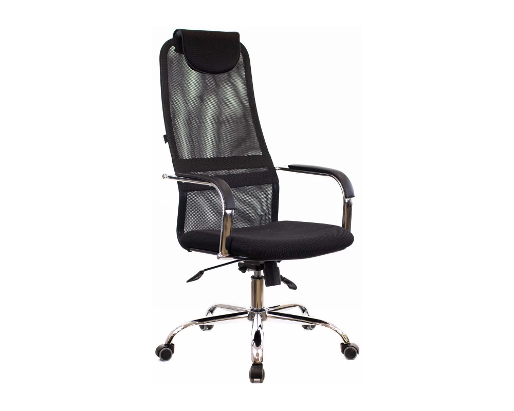 Кресло Everprof EP-708 TM Сетка/ Ткань, Черный