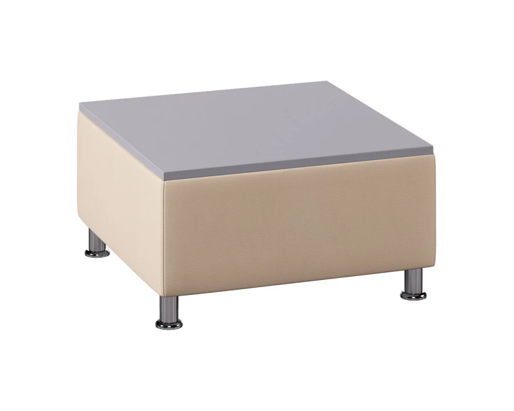 Столик Everprof Monro большой Экокожа, Бежевый