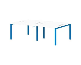 Бенч-система на 4 рабочих места 2400х1450х750 Sentida images