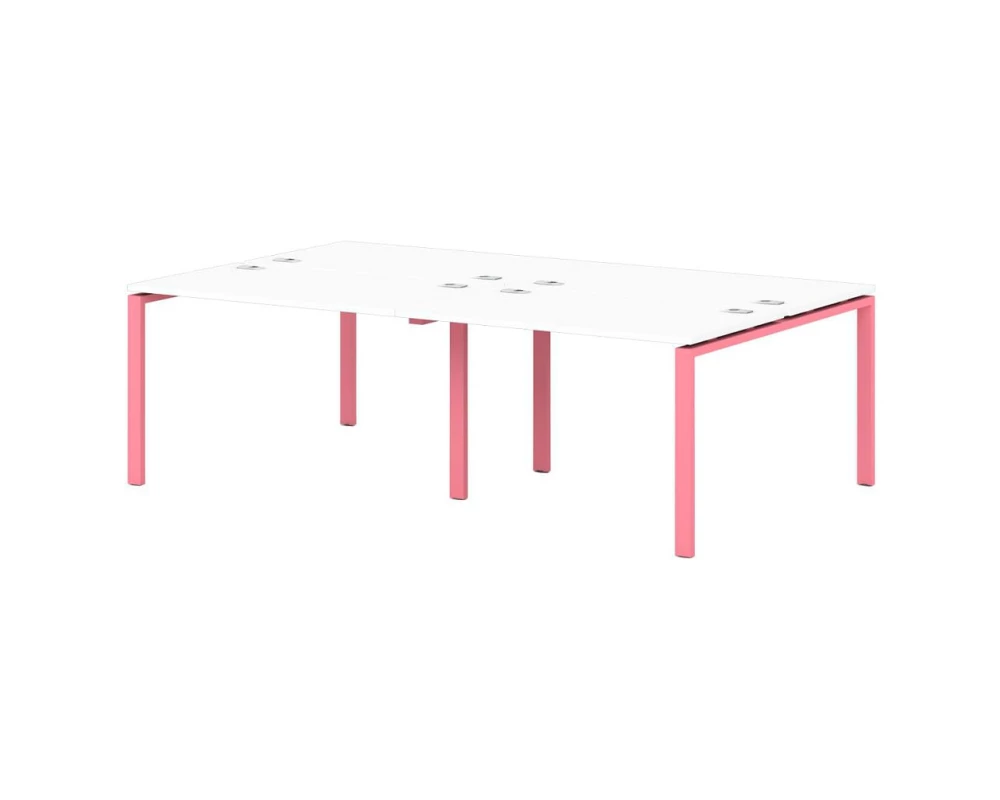 Бенч-система на 4 рабочих места 2400х1450х750 Sentida