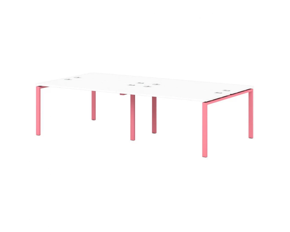 Бенч-система на 4 рабочих места 2800х1450х750 Sentida