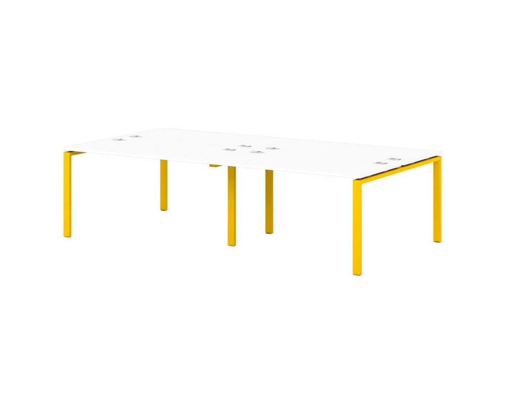 Бенч-система на 4 рабочих места 2800х1450х750 Sentida