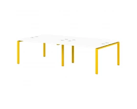 Бенч-система на 4 рабочих места 2800х1450х750 Sentida images