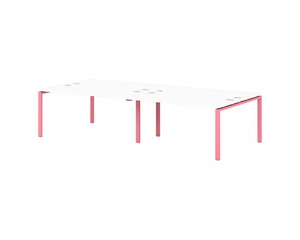 Бенч-система на 4 рабочих места 3200х1450х750 Sentida