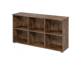 Тумба приставная к 2м столам с экраном, без дверей Lemo images