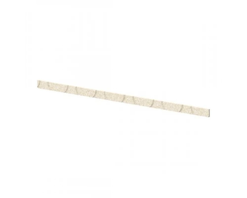 Отбойник для стеновой панели с рустом "Волны" 120х1,2х40 Forest Office Лебединый пух