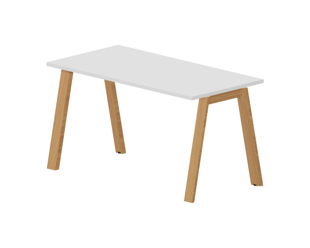 Стол письменный 140х70х75 Artwood Белый/Бук