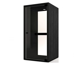 Акустическая кабина LWOP CUBE ONE (задняя стенка стекло) images