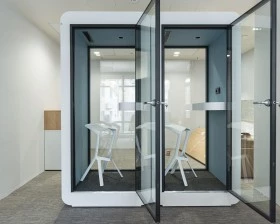 Акустическая кабина LWOP ONE (задняя стенка стекло) images