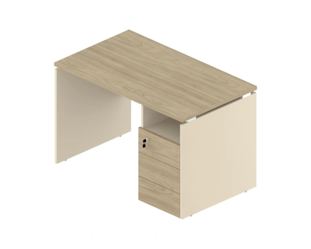 Стол с тумбой R-11R Rio Base