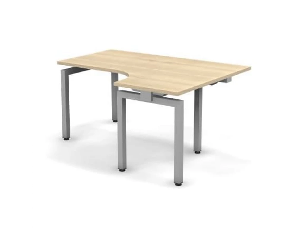 Стол эргономичный металлический правый 158x60x74,3 С16x08x06x12П Europe