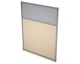 Перегородка напольная комби ЛДСП+Ткань 700x1600x29 Арго images