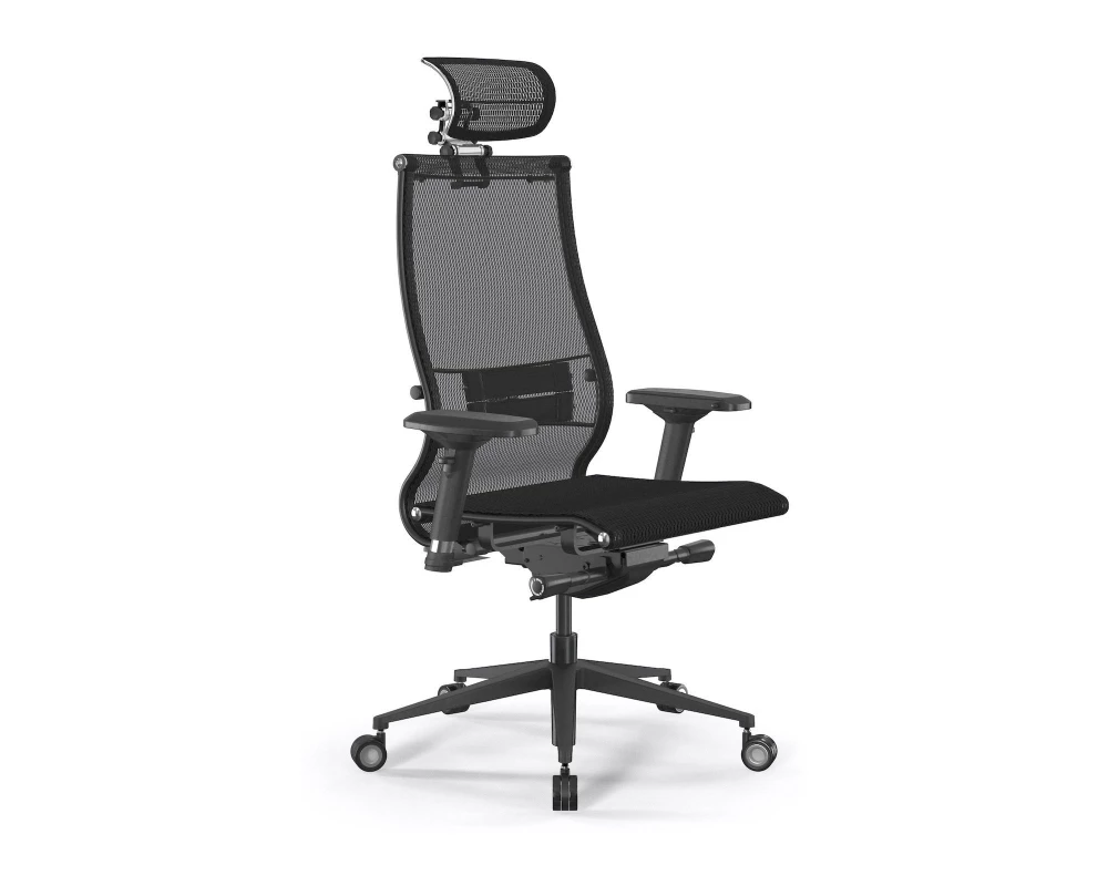 Кресло Samurai Black Edition New Сетка, Черный