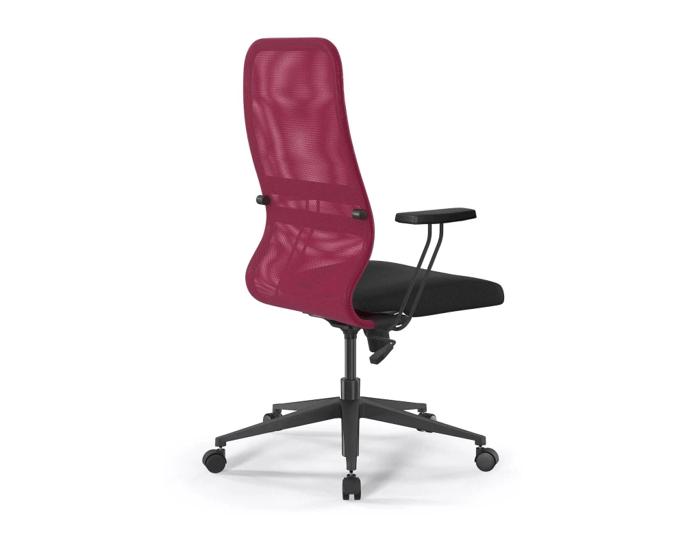 Кресло Sit 8 B2-8T M09.B11.G19.W01 Сетка/Ткань, Красный/Черный