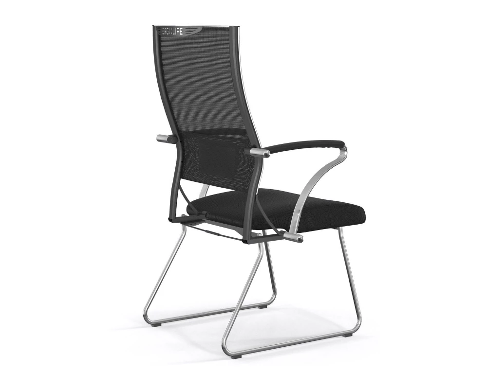 Кресло Sit Air-180 B2-290K F55 Сетка/Ткань, Черный