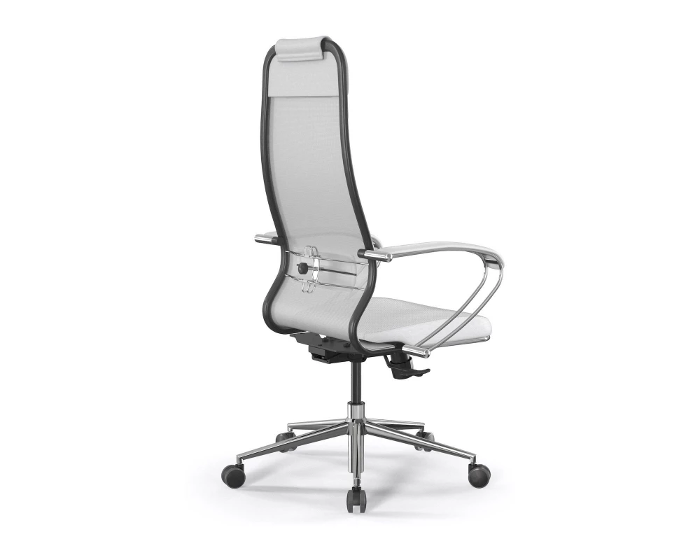 Кресло SynchroSit 10 B1-115K M25.B23.G18.W03 Сетка/Экокожа, Белый