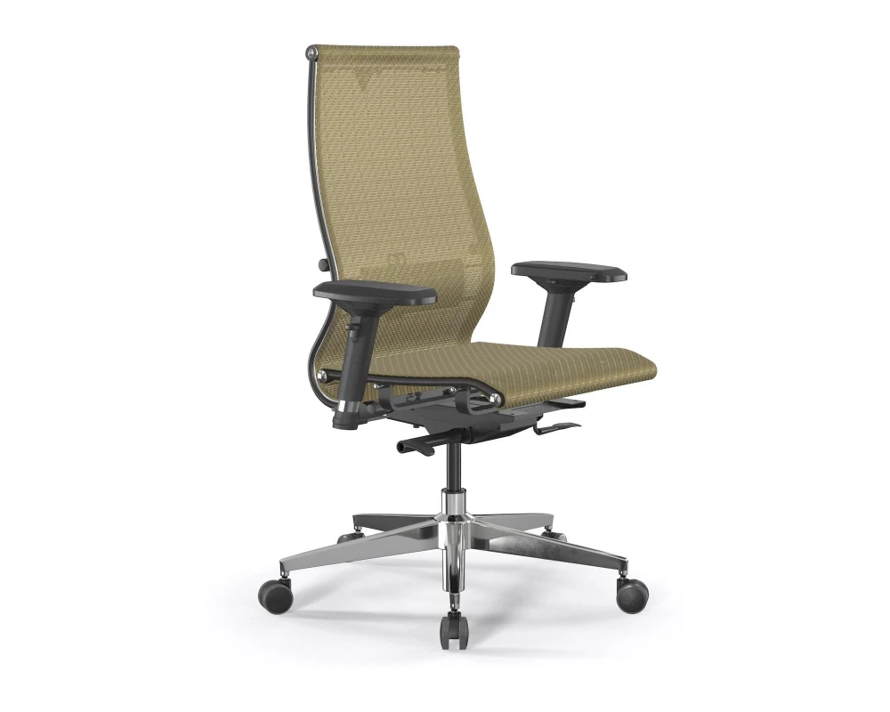 Кресло SynchroSit 10 B2-107D M24.B22.G18.W03 Сетка, Золотой ротанг