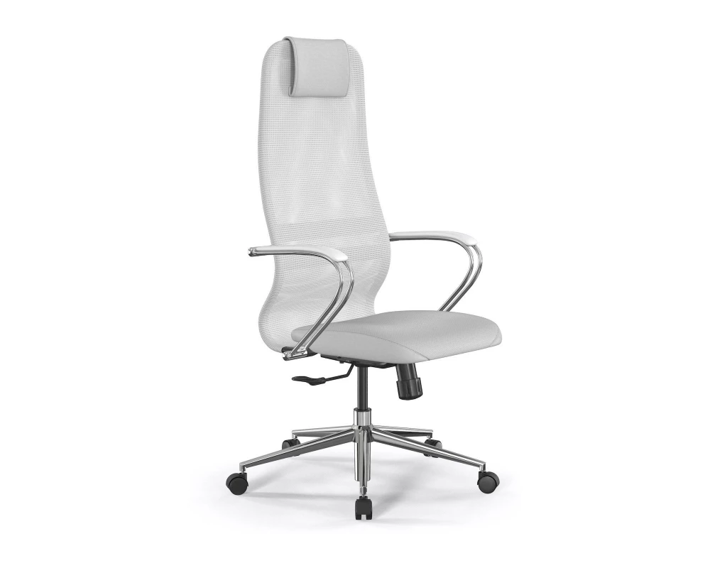 Кресло SynchroSit 8 B1-9K M20.B23.G18.W02 Сетка/Экокожа, Белый