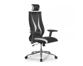 Кресло Sit 10 B2-170D M09.B23.G18.W01 (подл.2) Сетка/Экокожа, Черный/Белый images