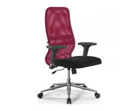 Кресло Sit 8 B2-8D M09.B23.G18.W01 Сетка, Красный/Черный images