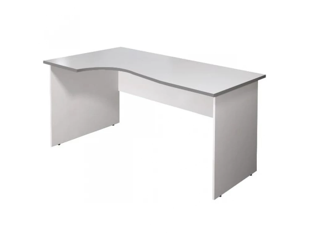 Стол криволинейный 1404х90.4(704)х756 левый Монолит