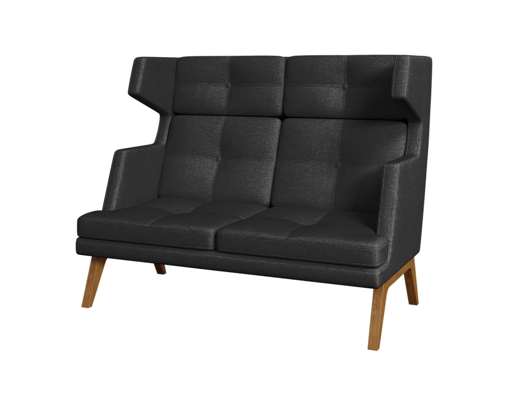 Диван 2-местный высокий Bev2H Беверли MVK