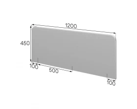 Фронтальный экран ЭРЛ-120/45 Эрл MVK images
