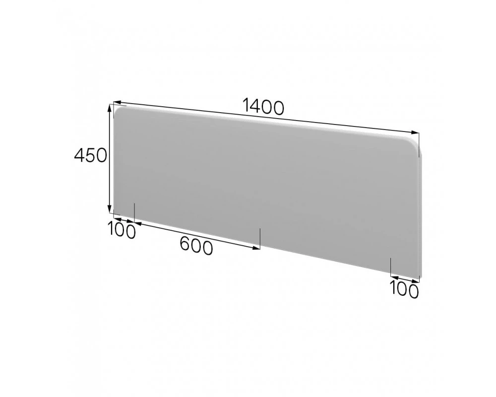 Фронтальный экран ЭРЛ-140/45 Эрл MVK