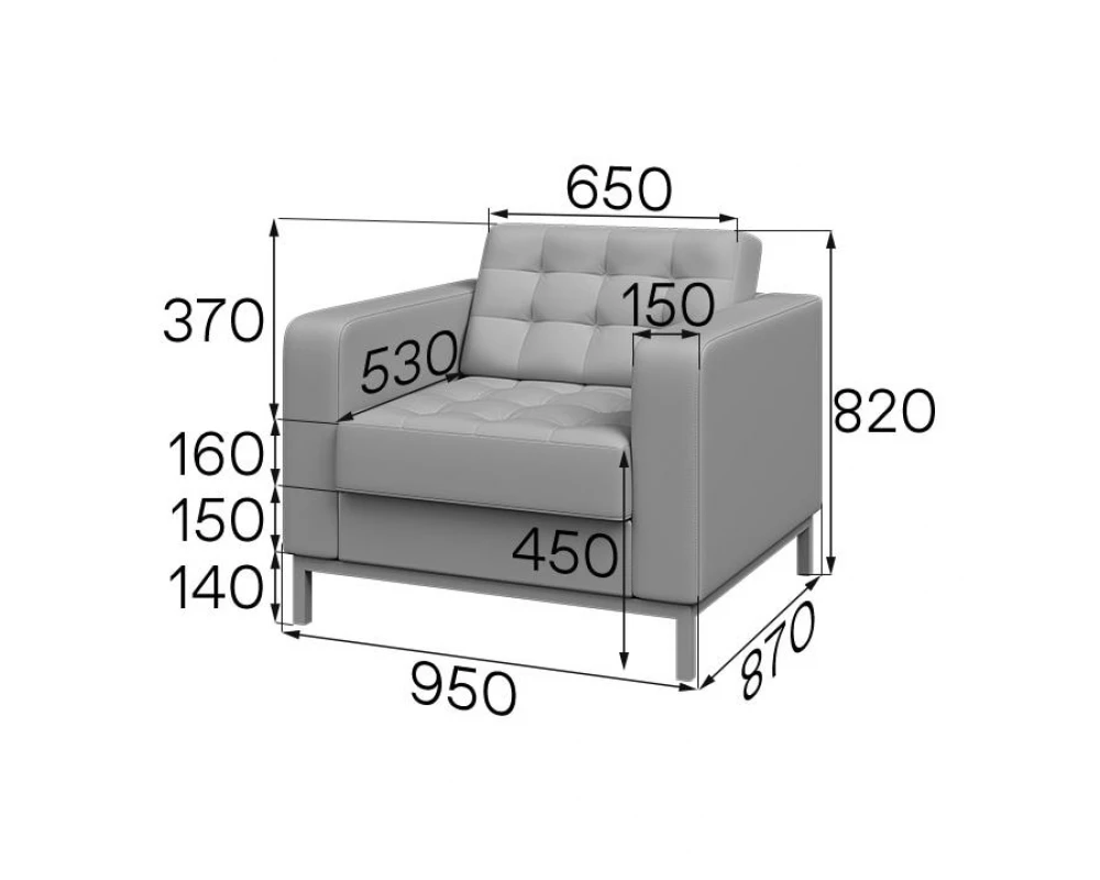 Кресло-МК Kos1-2-mk Космо MVK