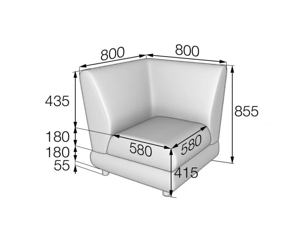 Модуль угловой MC Матрикс MVK