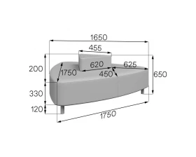 Диван 6-местный U6-2 Юнит MVK images