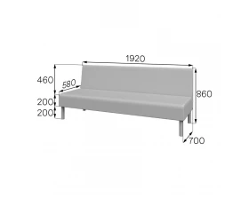 Модуль 3-местный высокий U3H Юнит MVK images