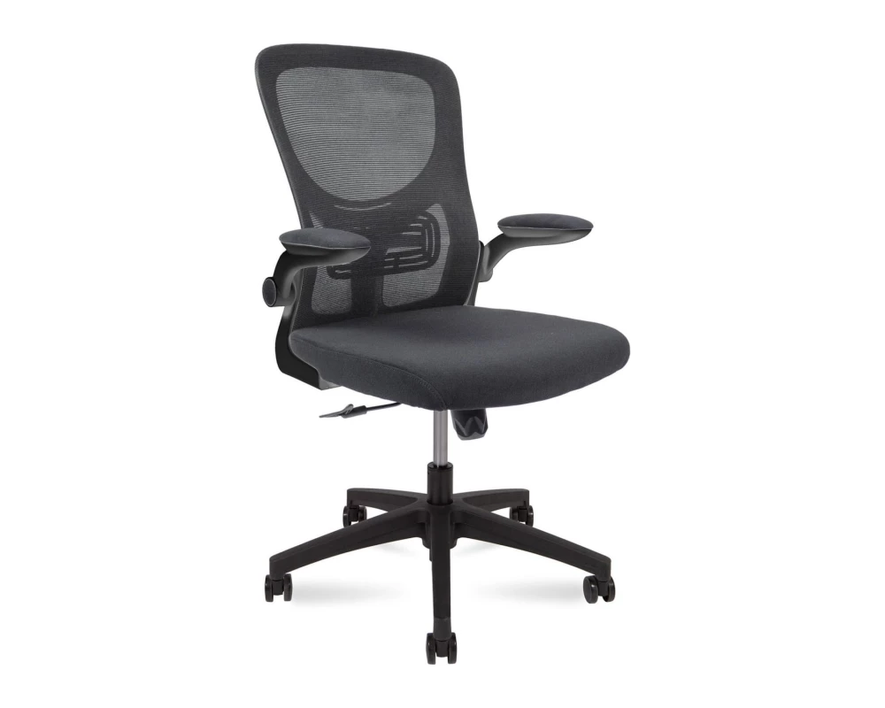 Кресло Norden Flex Сетка/Ткань, Черный