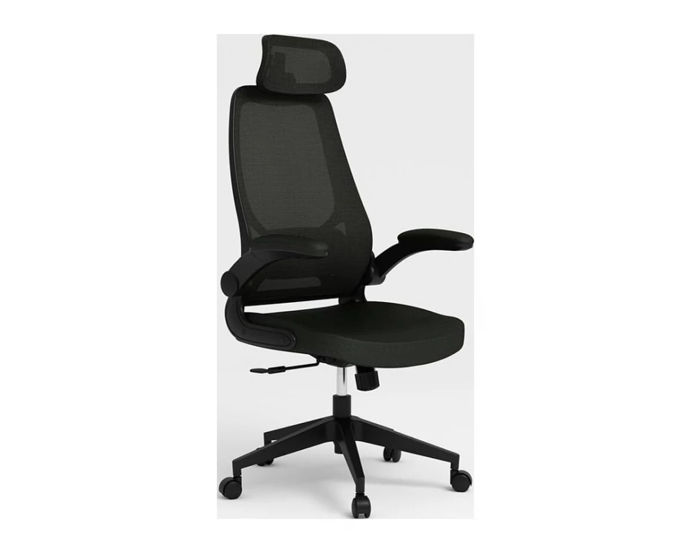 Кресло Norden Фоджа Сетка/Ткань, Черный