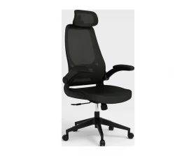 Кресло Norden Фоджа Сетка/Ткань, Черный images