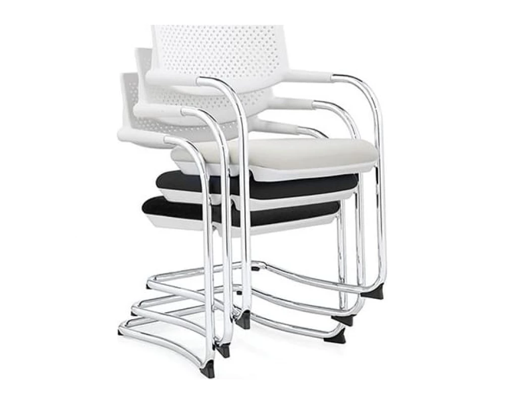 Кресло Norden Visavi black CF Пластик/Ткань, Черный