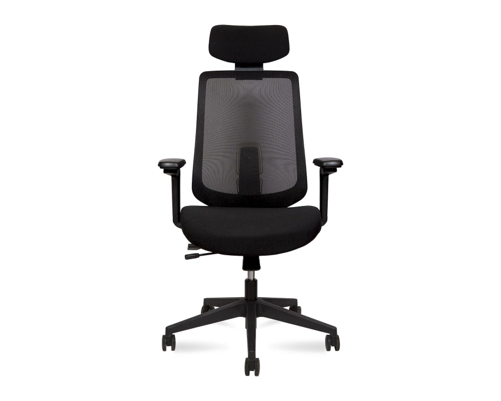 Кресло Norden Miller Сетка/Ткань, Черный