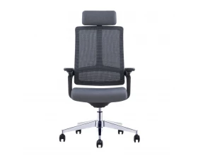 Кресло Norden Napa aluminium Сетка/Ткань, Серый images