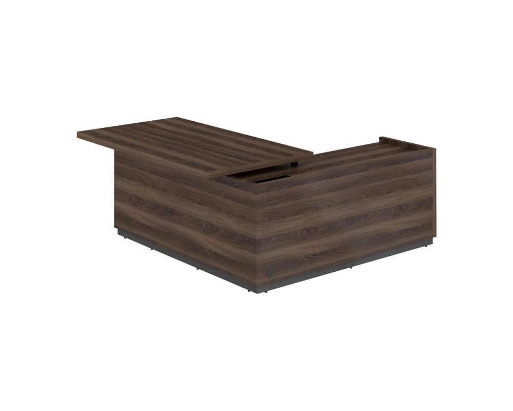 Стол для руководителя, левый 1850х1850х750 мм Reef Дуб адриа