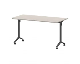 Стол мобильный складной радиусный МБ22-140.70Р 1400x700x750 Моби images