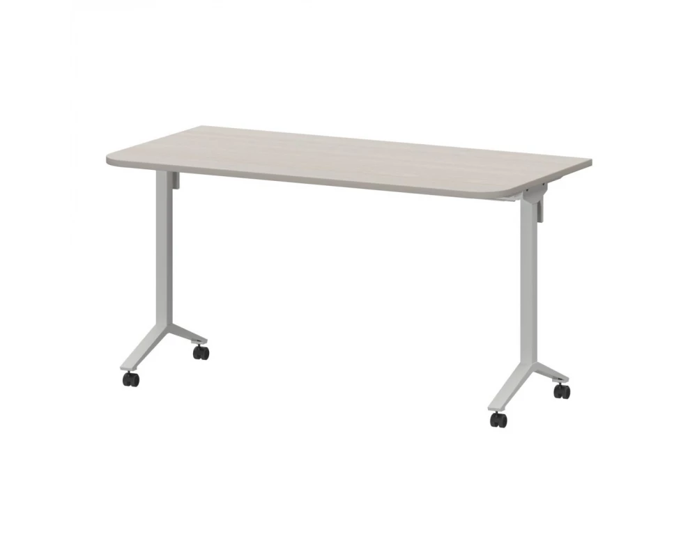 Стол мобильный складной радиусный МБ22-140.70Р 1400x700x750 Моби