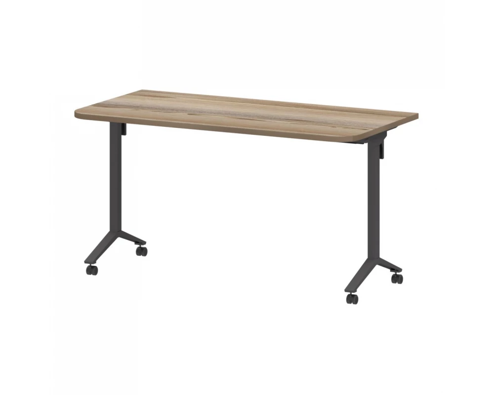 Стол мобильный складной радиусный МБ25-140.70Р 1400x700x750 Моби