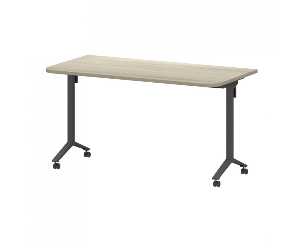 Стол мобильный складной радиусный МБ25-140.70Р 1400x700x750 Моби