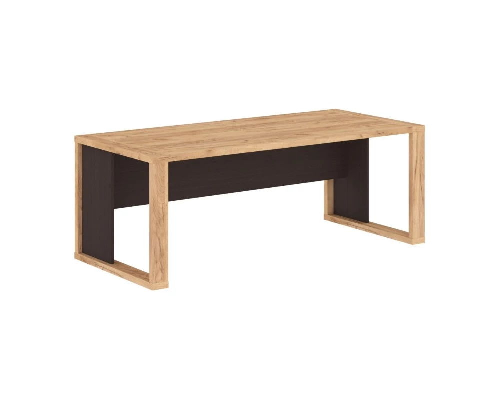 Стол руководителя с фронтальной панелью высотой 400мм 2000х900х750 Alto