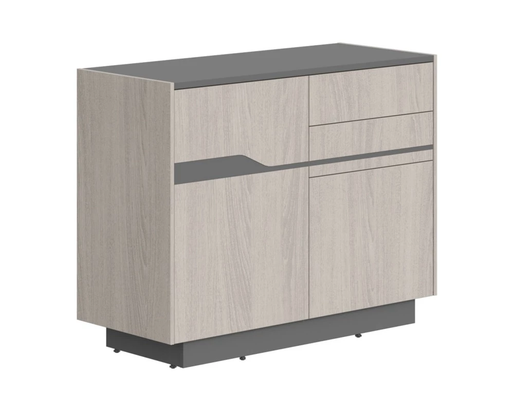 Тумба с 1 дверью и 4 ящиками 1030х430х814 Line