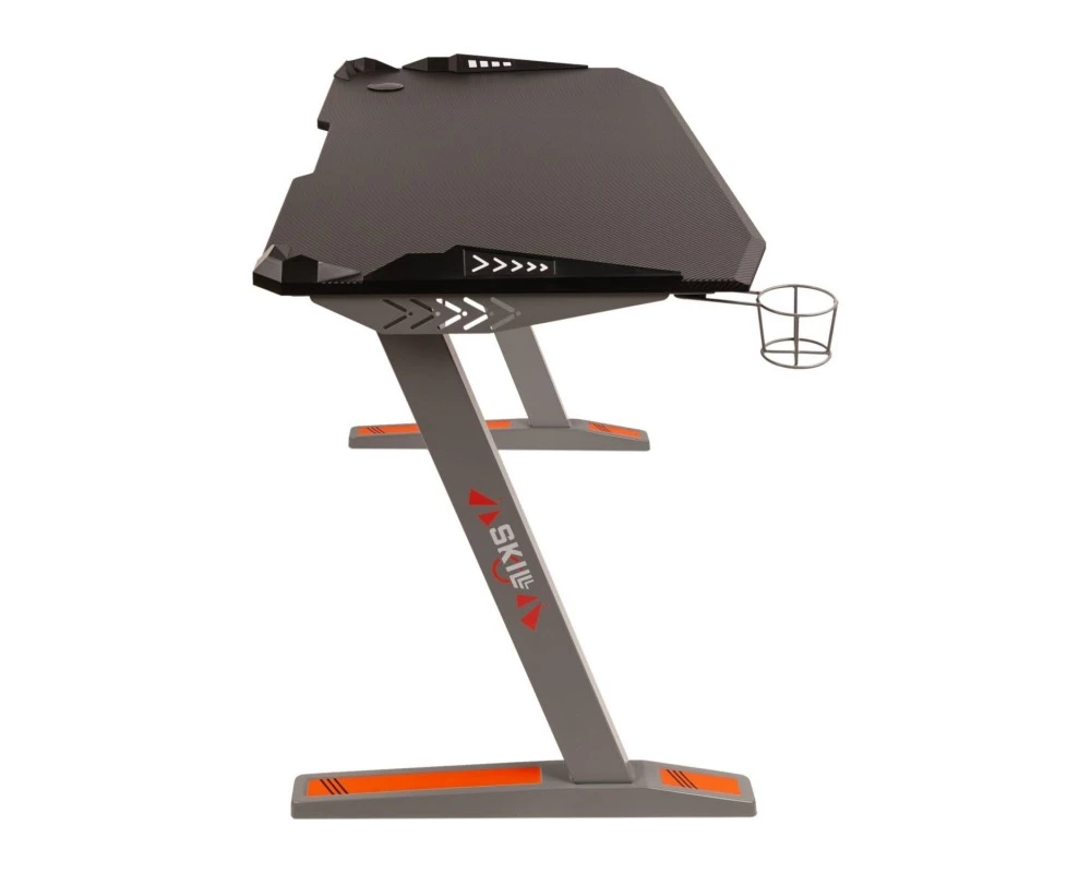 Стол компьютерный игровой с LED-подсветкой 1200х600х750 Skilll